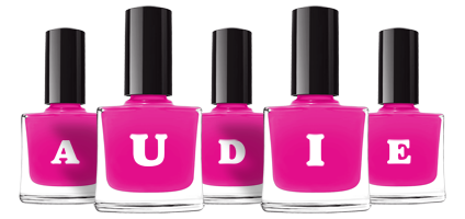 Audie nails logo