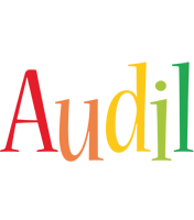 Audil birthday logo