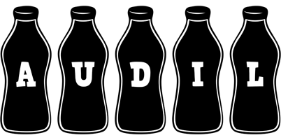 Audil bottle logo