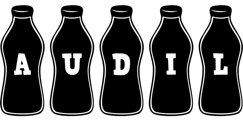 Audil bottle logo