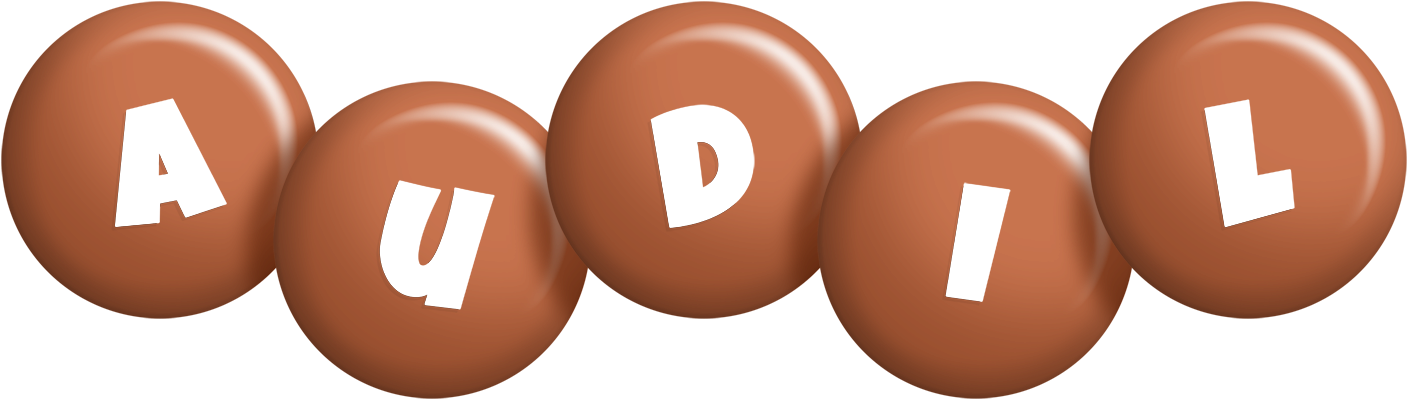 Audil candy-brown logo