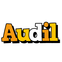 Audil cartoon logo