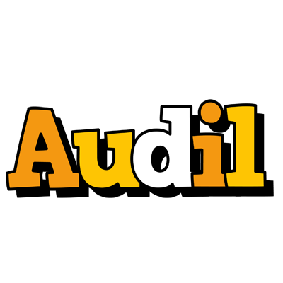 Audil cartoon logo
