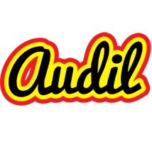 Audil flaming logo