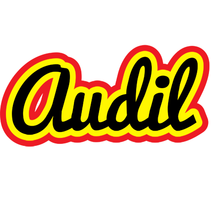 Audil flaming logo