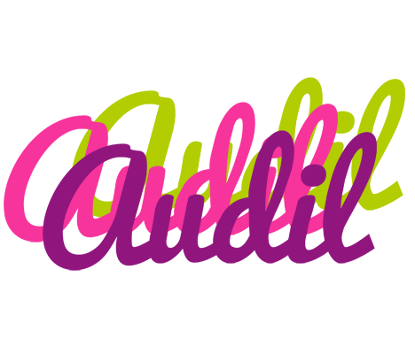 Audil flowers logo
