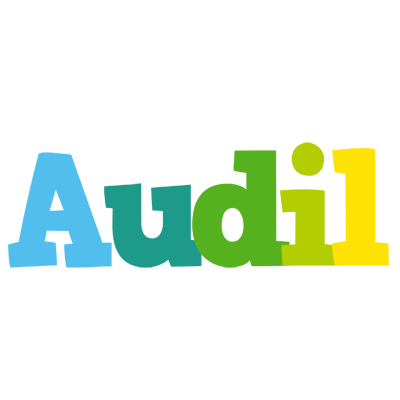 Audil rainbows logo