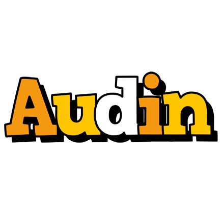 Audin cartoon logo