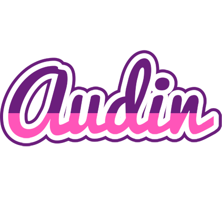 Audin cheerful logo