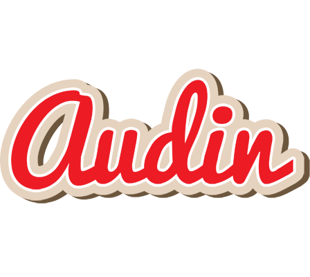 Audin chocolate logo