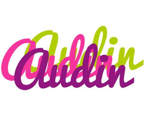 Audin flowers logo