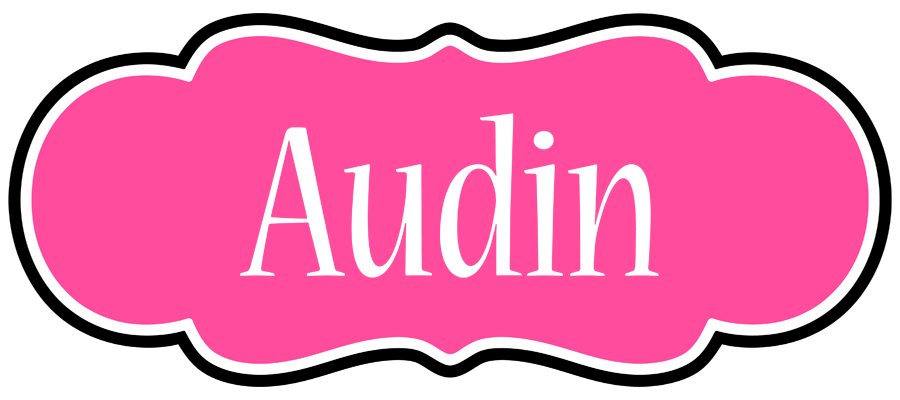 Audin invitation logo