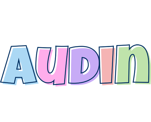 Audin pastel logo