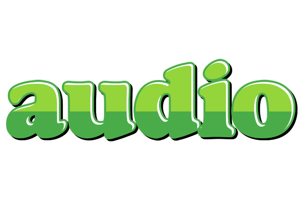 Audio apple logo