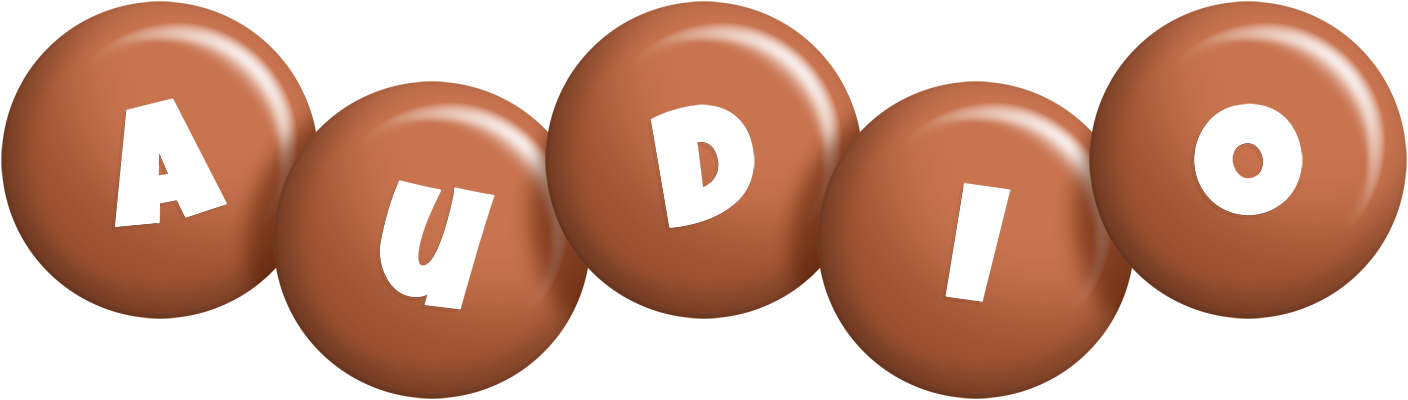 Audio candy-brown logo
