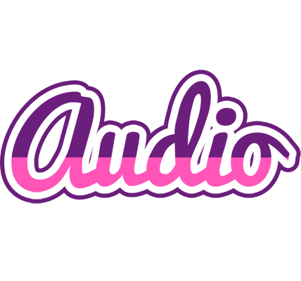 Audio cheerful logo