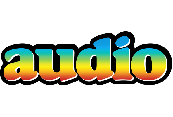 Audio color logo