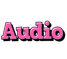 Audio girlish logo