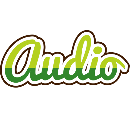 Audio golfing logo