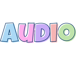 Audio pastel logo