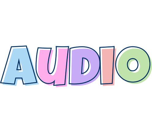 Audio pastel logo