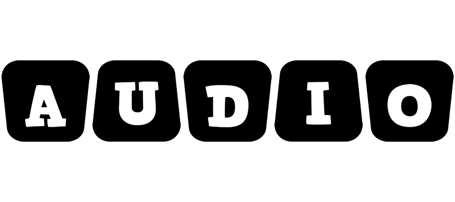 Audio racing logo