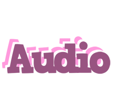 Audio relaxing logo