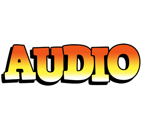 Audio sunset logo