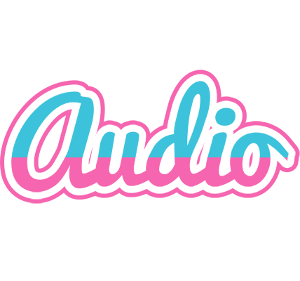 Audio woman logo