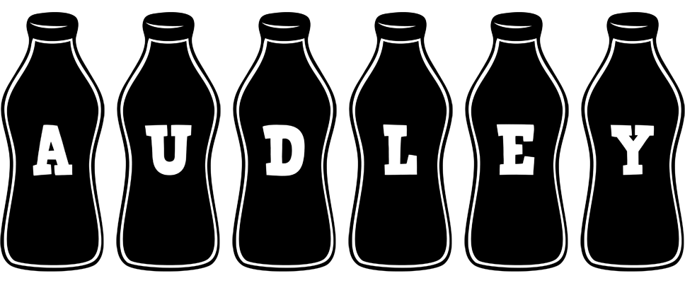 Audley bottle logo