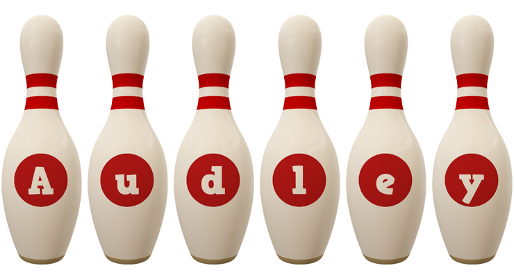 Audley bowling-pin logo