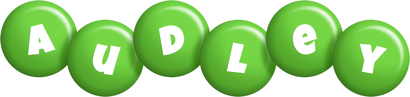 Audley candy-green logo
