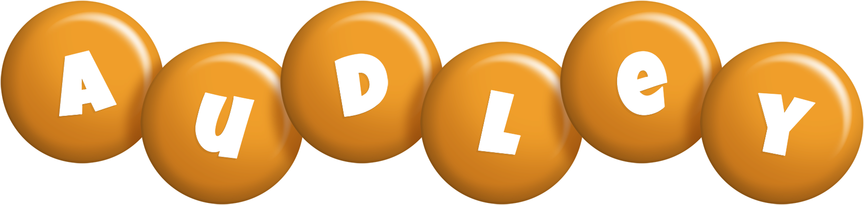 Audley candy-orange logo