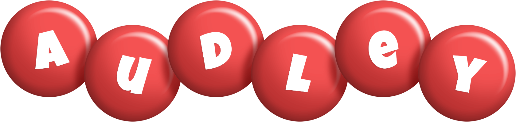 Audley candy-red logo