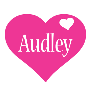 Audley love-heart logo