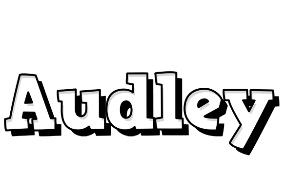 Audley snowing logo