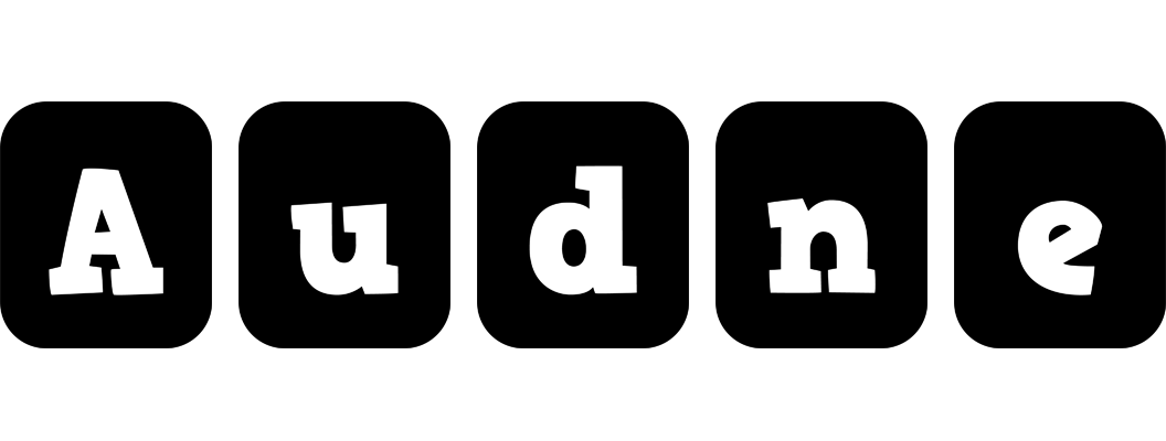 Audne box logo