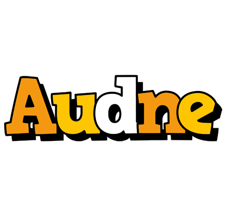 Audne cartoon logo