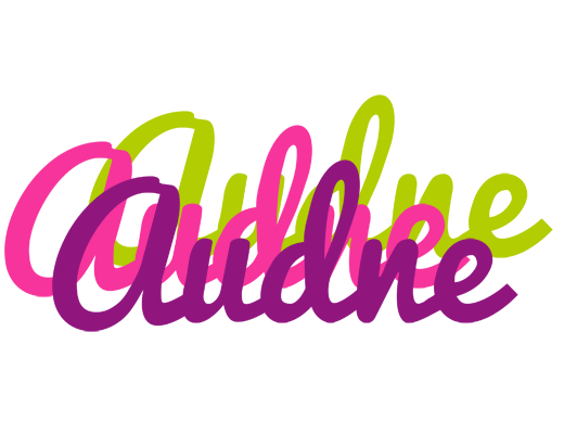 Audne flowers logo