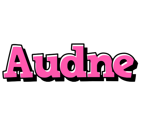 Audne girlish logo