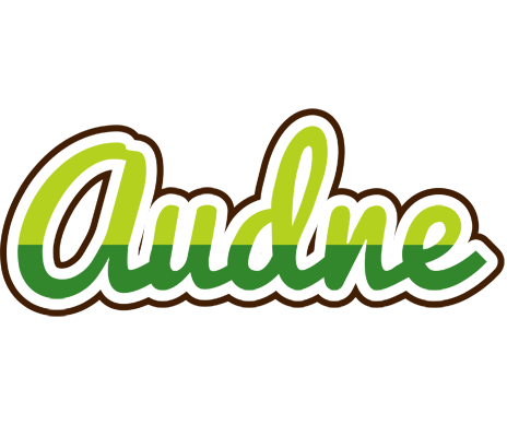 Audne golfing logo