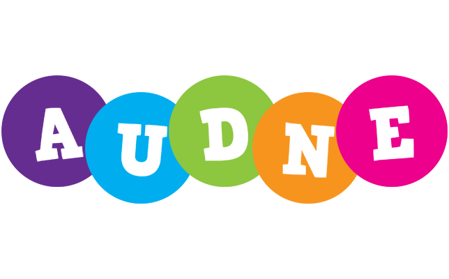 Audne happy logo