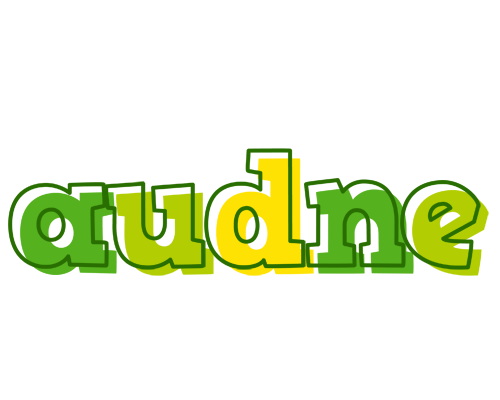 Audne juice logo