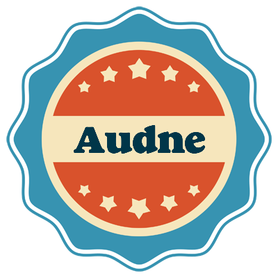 Audne labels logo