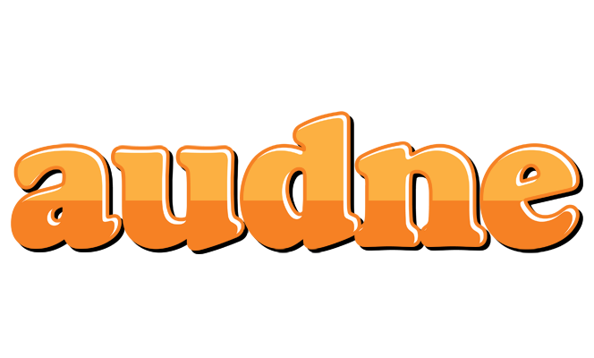 Audne orange logo
