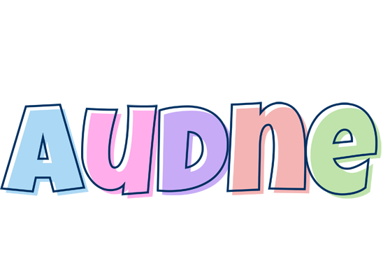 Audne pastel logo
