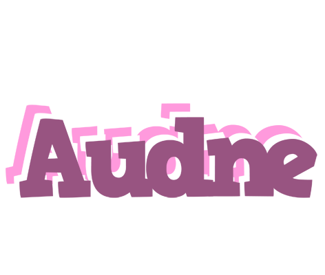 Audne relaxing logo