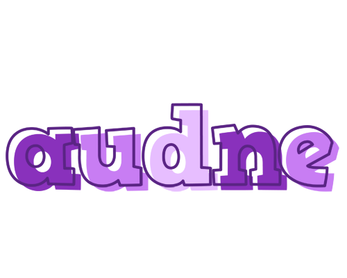 Audne sensual logo