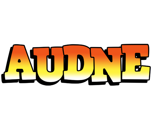 Audne sunset logo