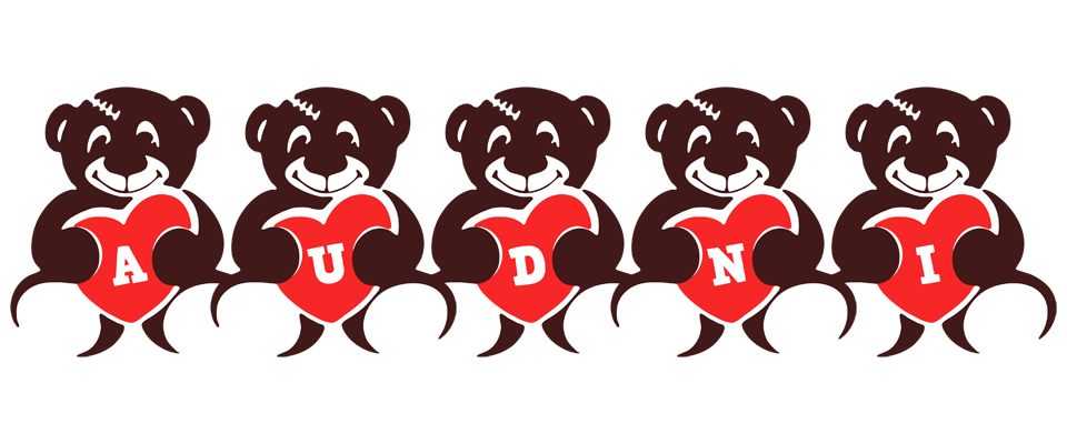 Audni bear logo